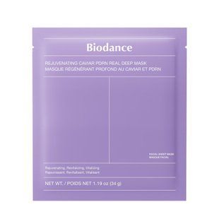 Омолоджуюча гідрогелева колагенова маска з ікрою і PDRN Biodance Rejuvenating Caviar PDRN Real Deep Mask BIO05 фото