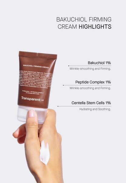 Зміцнюючий крем Transparent Lab Bakuchiol Firming Cream  TL09 фото