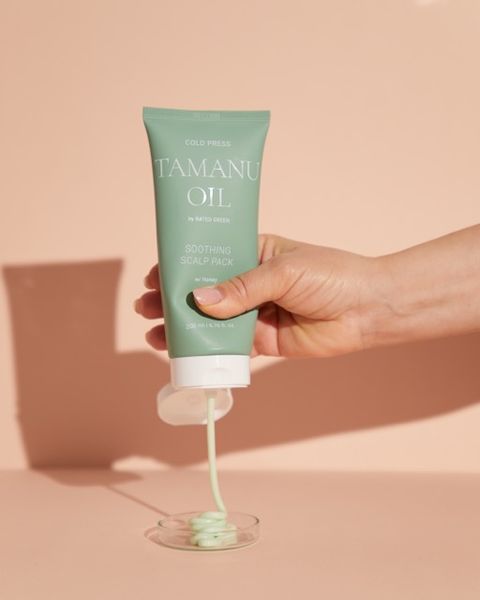 Маска заспокійлива з олією таману Rated Green Cold Press Tamanu Soothing Scalp Pack RG14 фото