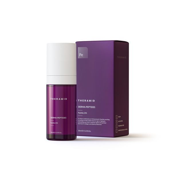 Антивікова мультипептидна сироватка для обличчя Theramid Derma-Peptides TH05 фото
