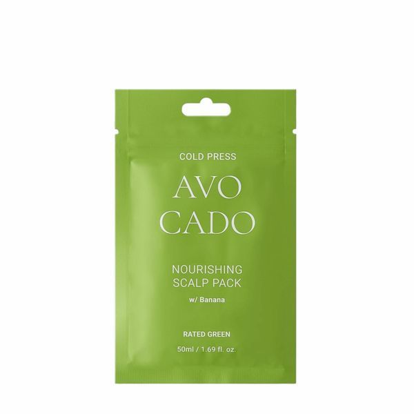 Живильна маска з маслом авокадо Rated Green Cold Press Avocado Nourishing Scalp Pack, 50 ml RG20 фото