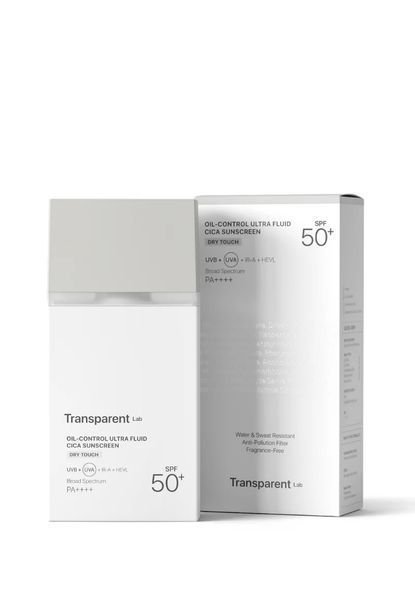 Сонцезахисний крем із центеллою для контролю жирності шкіри Transparent Lab Oil-Control Ultra Fluid Cica Sunscreen TL21 фото