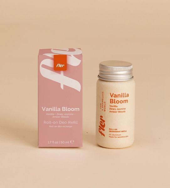 Кульковий дезодорант РЕФІЛ Fler Refill Vanilla Bloom 48h FLR21 фото