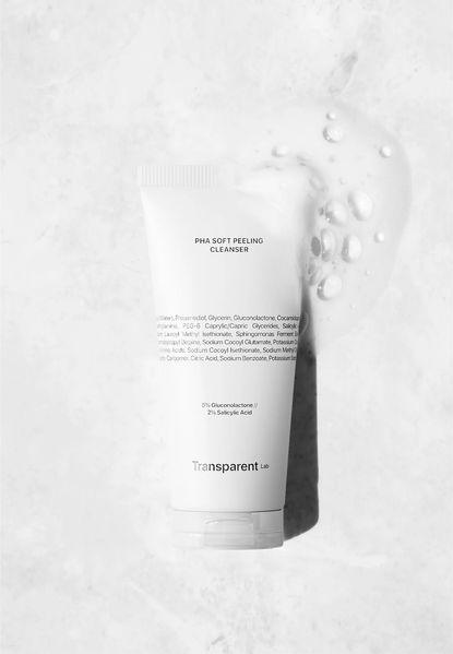 Очищувач для обличчя з ефектом пілінгу Transparent Lab PHA Soft Peeling Cleanser TL28 фото